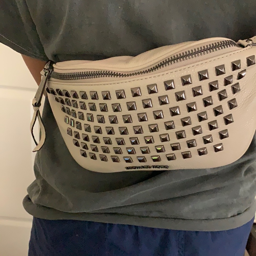 Michael kors studded belt bag